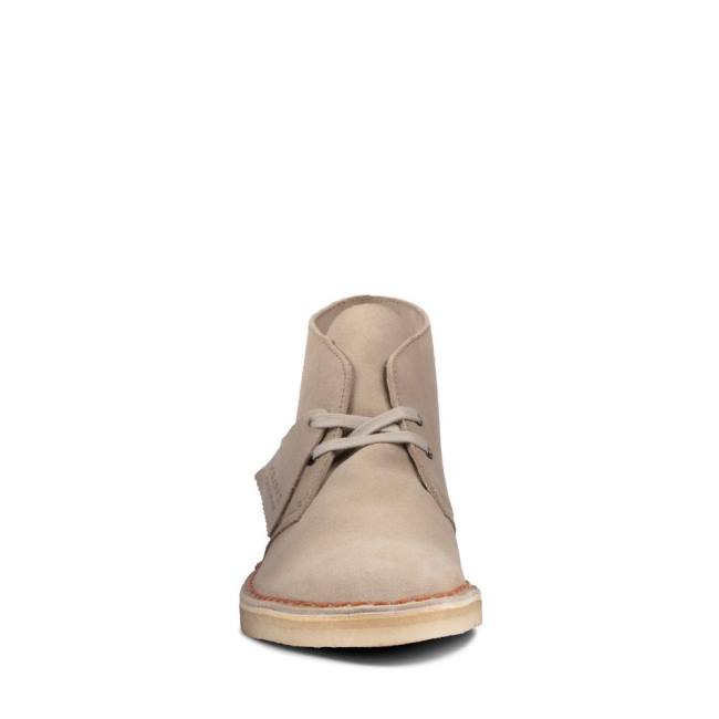 Clarks Desert Boot Classic Desert Gležnarji Moški Sand Suede | CLK934WJD