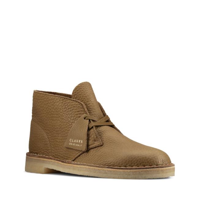 Clarks Desert Boot Desert Gležnarji Moški Temno Olivno Zelene | CLK742IGB