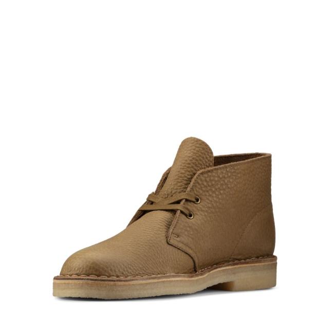 Clarks Desert Boot Desert Gležnarji Moški Temno Olivno Zelene | CLK742IGB