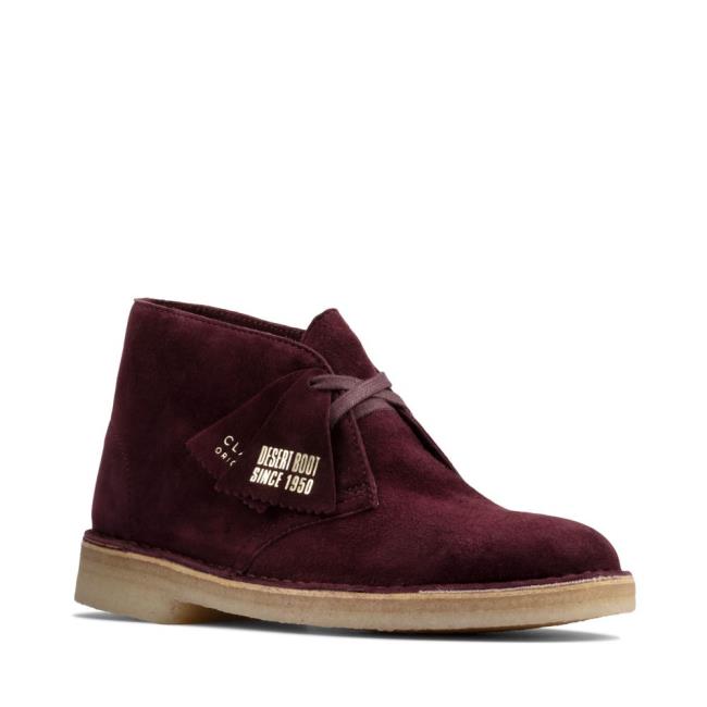 Clarks Desert Boot Gležnarji Ženske Bordo | CLK234VUT