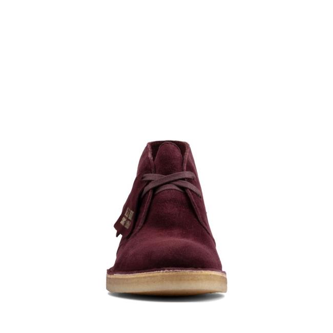 Clarks Desert Boot Gležnarji Ženske Bordo | CLK234VUT