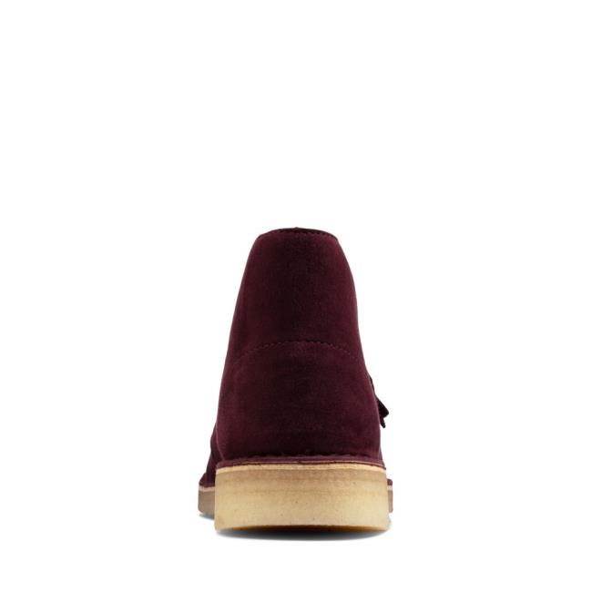 Clarks Desert Boot Gležnarji Ženske Bordo | CLK234VUT