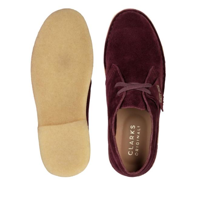 Clarks Desert Boot Gležnarji Ženske Bordo | CLK234VUT