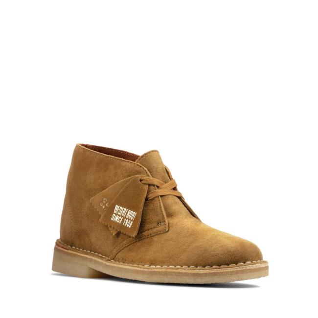 Clarks Desert Boot Gležnarji Ženske Rjave | CLK687RGN