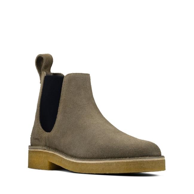 Clarks Desert Chelsea 2 Čevlji Chelsea Moški Sive | CLK851BFA