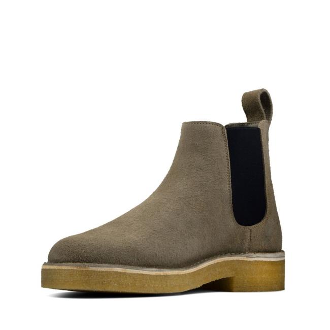 Clarks Desert Chelsea 2 Čevlji Chelsea Moški Sive | CLK851BFA