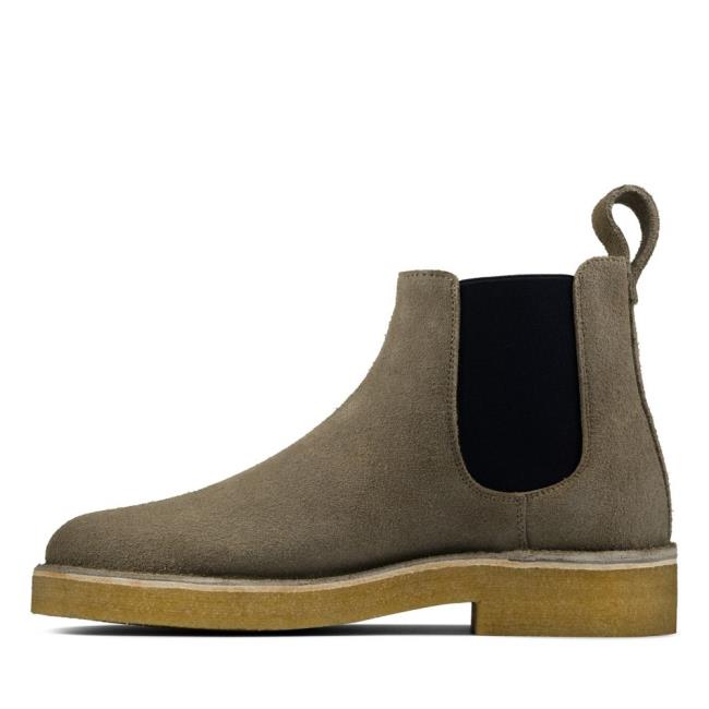 Clarks Desert Chelsea 2 Čevlji Chelsea Moški Sive | CLK851BFA