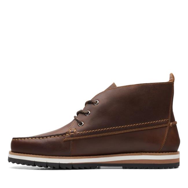 Clarks Durston Mid Originals Škornji Moški Rjave | CLK291IAY