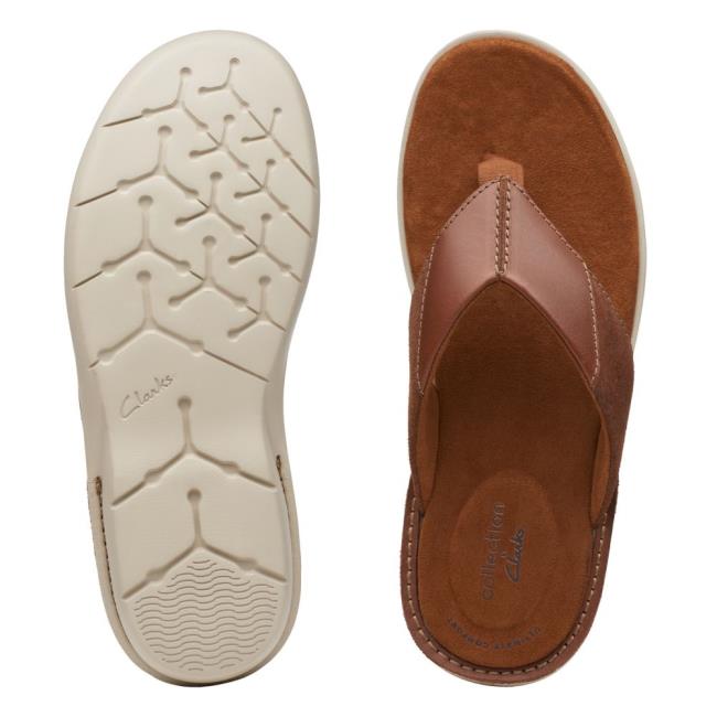 Clarks Ellison Easy Sandale Moški Rjave | CLK802AER