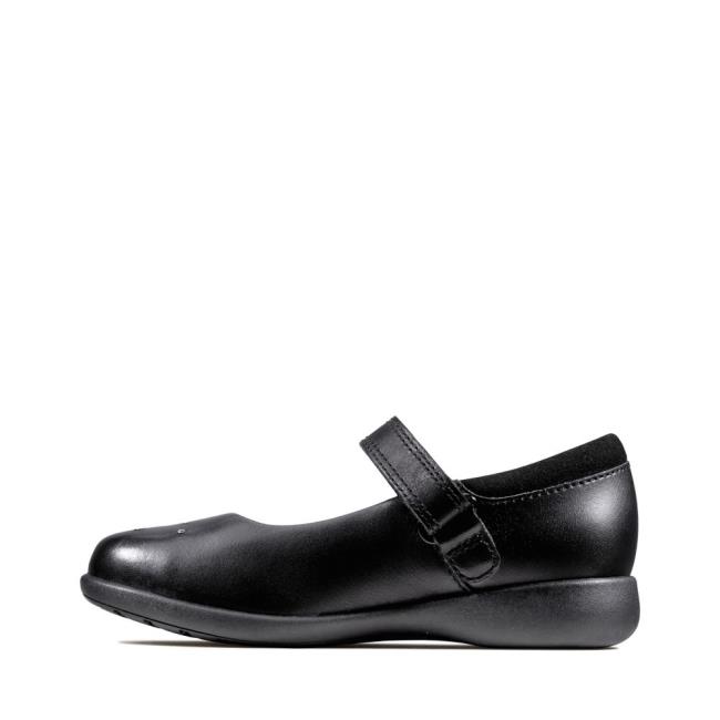 Clarks Etch Spark Kid Modne Superge Dekleta Črne | CLK532WGJ