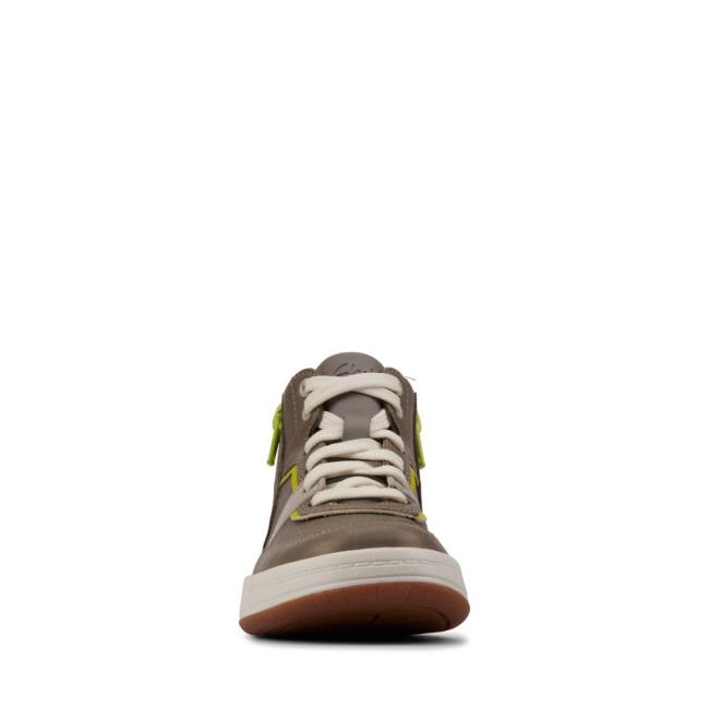 Clarks Fawn Peak Kid Originals Škornji Dekleta Sive | CLK945ATJ