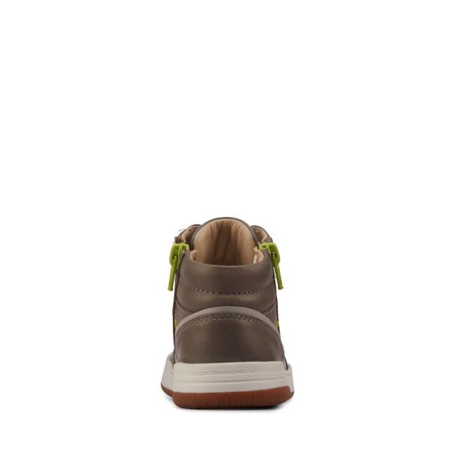 Clarks Fawn Peak Kid Originals Škornji Dekleta Sive | CLK945ATJ