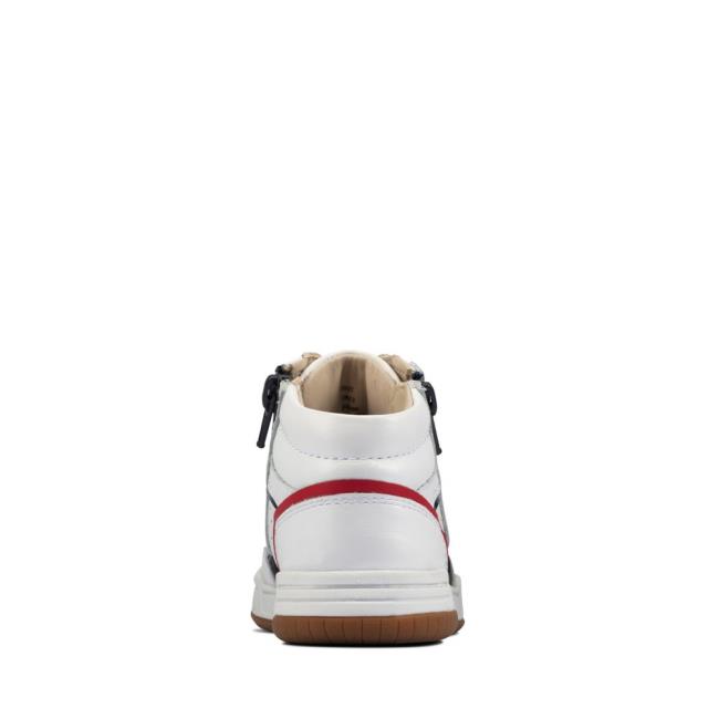 Clarks Fawn Peak Kid Superge Dekleta Bele | CLK902MDN