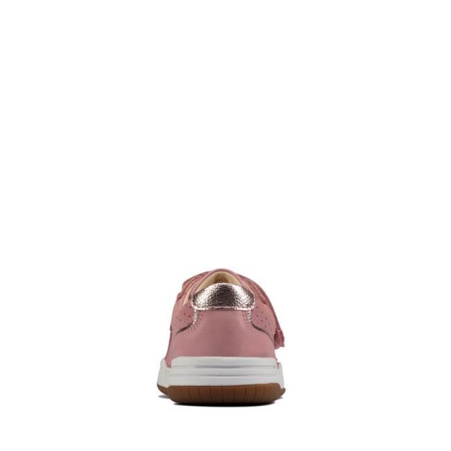 Clarks Fawn Solo Kid Modne Superge Fantje Svetlo Roza | CLK758PIY