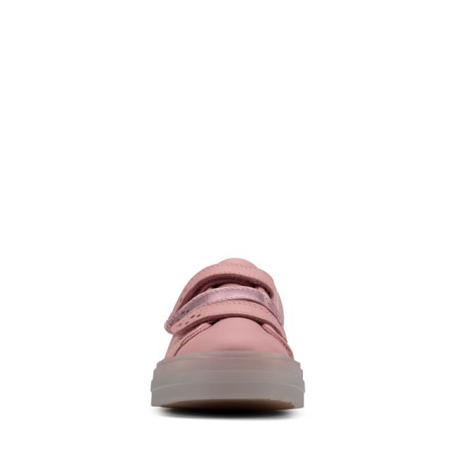 Clarks Flare Shell Lo Kid Modne Superge Dekleta Roza | CLK281TGK