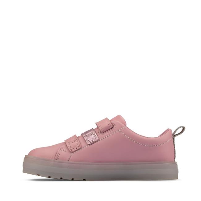 Clarks Flare Shell Lo Kid Modne Superge Dekleta Roza | CLK281TGK