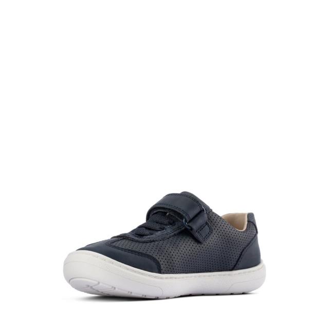 Clarks Flash Step Kid Modne Superge Dekleta Temno Modre | CLK280PQX