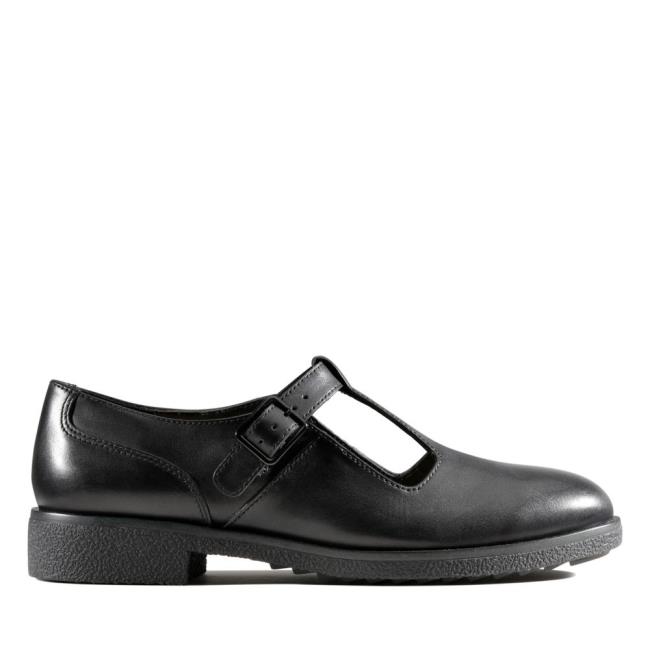 Clarks Griffin Town Ravni Čevlji Ženske Črne | CLK513AGD