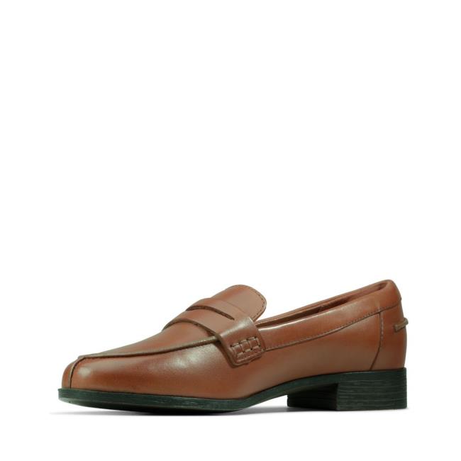 Clarks Hamble Loafer Mokasini Ženske Rjave | CLK739JLR