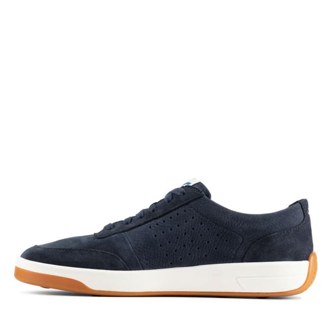 Clarks Hero Air Lace Superge Moški Temno Modre | CLK258QWV