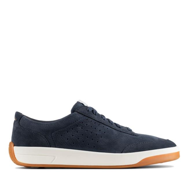 Clarks Hero Air Lace Superge Moški Temno Modre | CLK258QWV