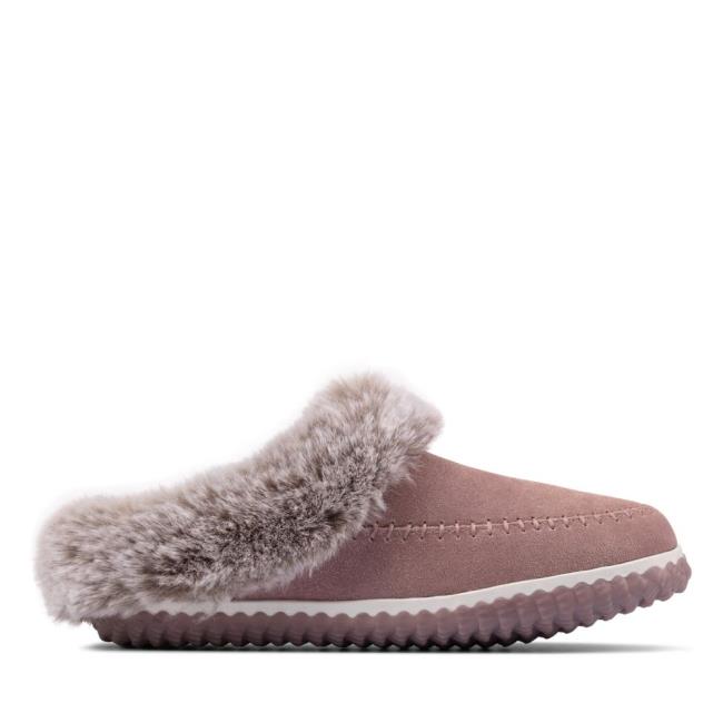 Clarks Home 2 Soft Copati Ženske Roza | CLK583LJE