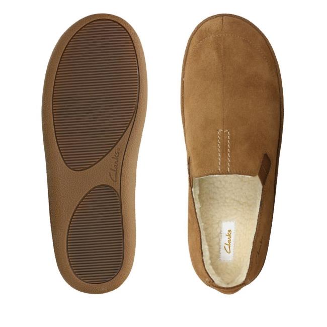 Clarks Home Mocc Copati Moški Rjave | CLK598OUJ