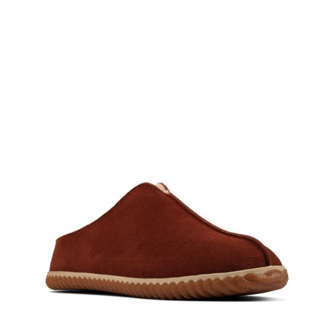 Clarks Home Style Copati Moški Temno Rjave | CLK809TQB