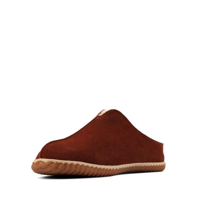 Clarks Home Style Copati Moški Temno Rjave | CLK809TQB