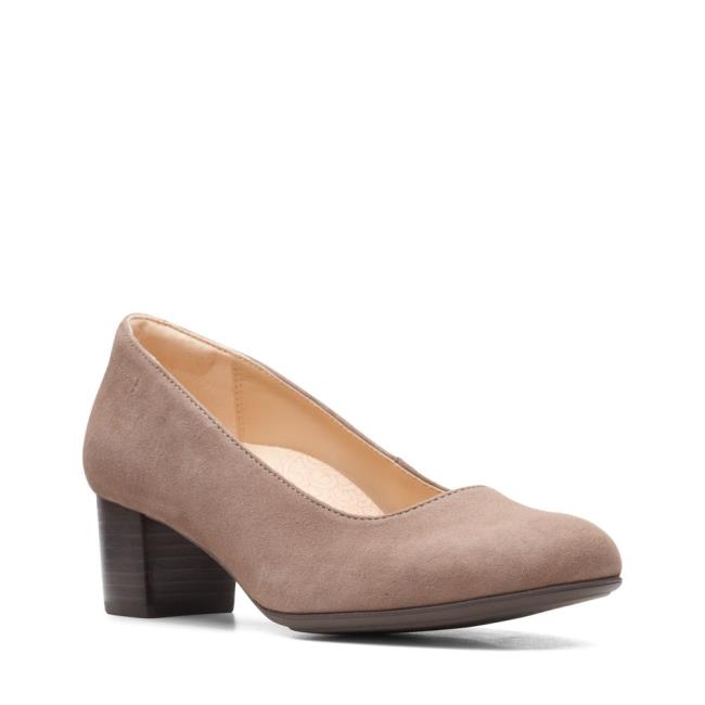 Clarks Linnae Pump Salonarji Ženske Sive | CLK890DPJ