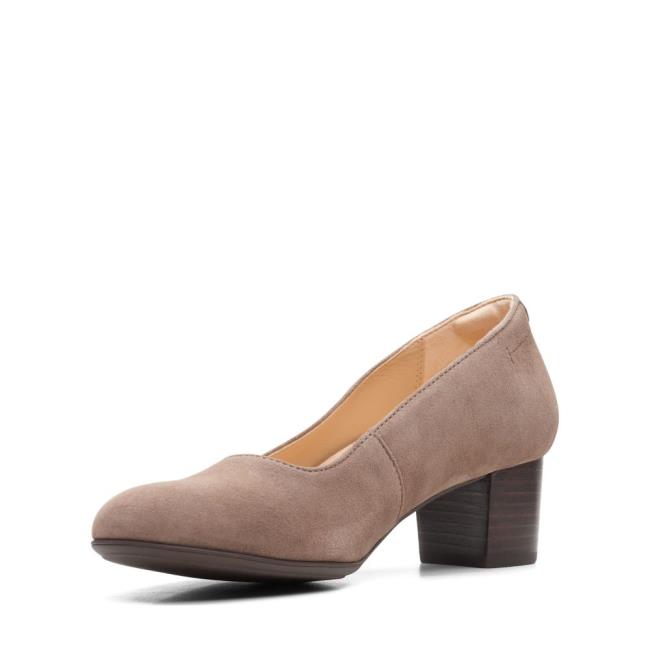 Clarks Linnae Pump Salonarji Ženske Sive | CLK890DPJ