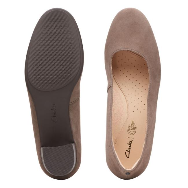 Clarks Linnae Pump Salonarji Ženske Sive | CLK890DPJ