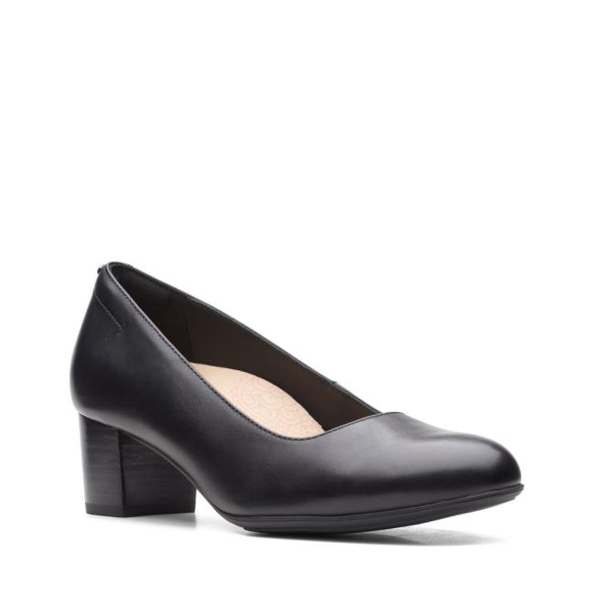 Clarks Linnae Pump Salonarji Ženske Črne | CLK812ZEA