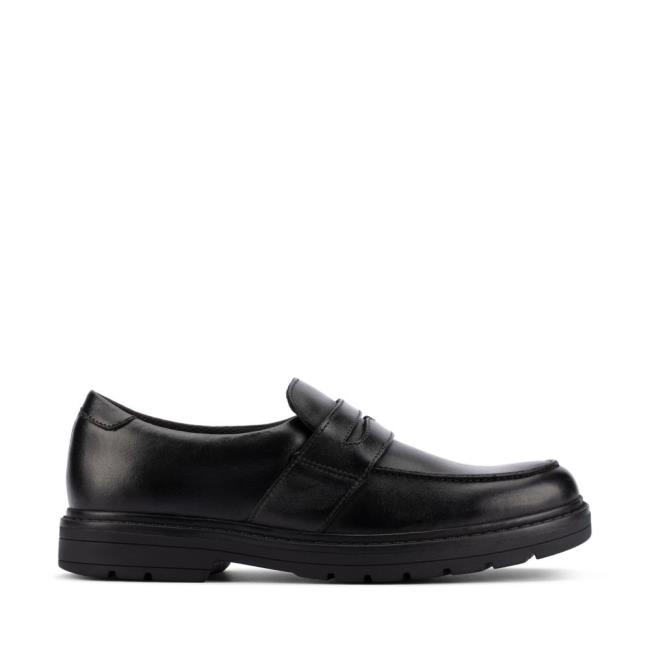 Clarks Loxham Craft Youth Modne Superge Fantje Črne | CLK438TCE