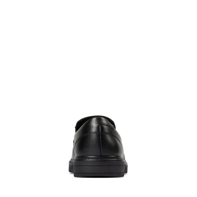 Clarks Loxham Grove Youth Modne Superge Fantje Črne | CLK397IZE