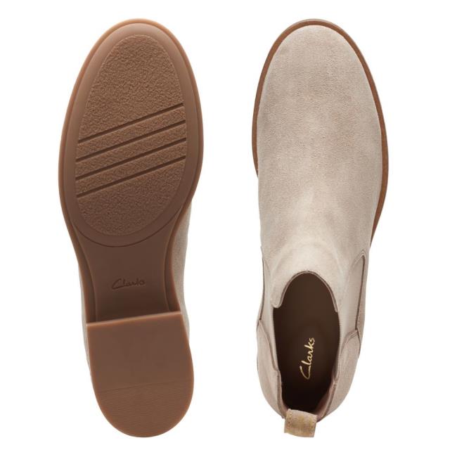 Clarks Memi Top Elegantni gležnjarji Ženske Rjave | CLK520IEC