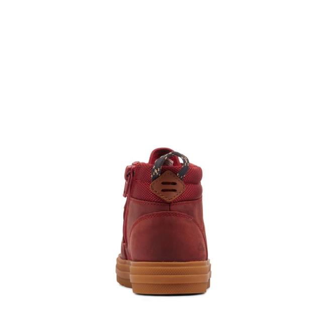 Clarks Nova Hike Kid Originals Škornji Dekleta Bordo | CLK407WZX