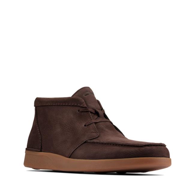 Clarks Oakland Top Originals Škornji Moški Temno Rjave | CLK258GJM