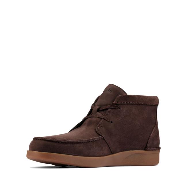 Clarks Oakland Top Originals Škornji Moški Temno Rjave | CLK258GJM