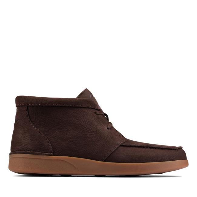 Clarks Oakland Top Originals Škornji Moški Temno Rjave | CLK258GJM