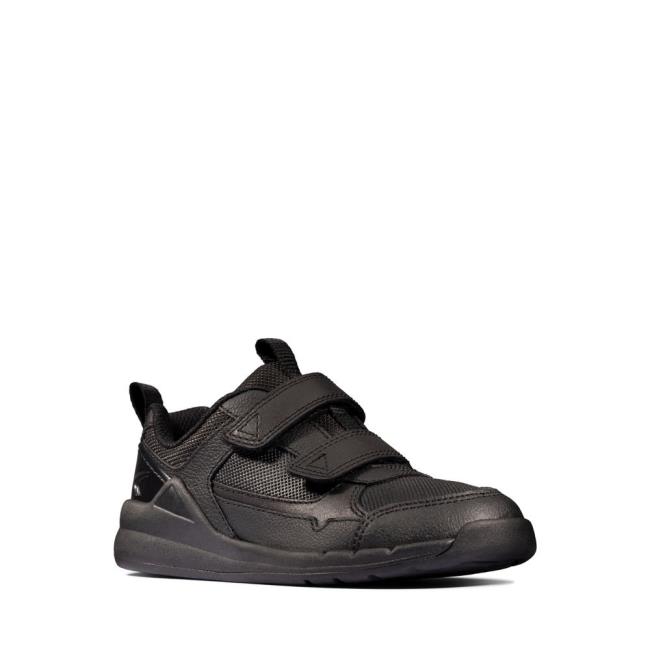 Clarks Orbit Sprint Kid Superge Dekleta Črne | CLK726PFU