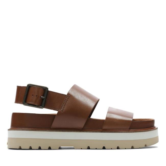 Clarks Orianna Strap Sandale Ženske Temno Rjave | CLK543CDN