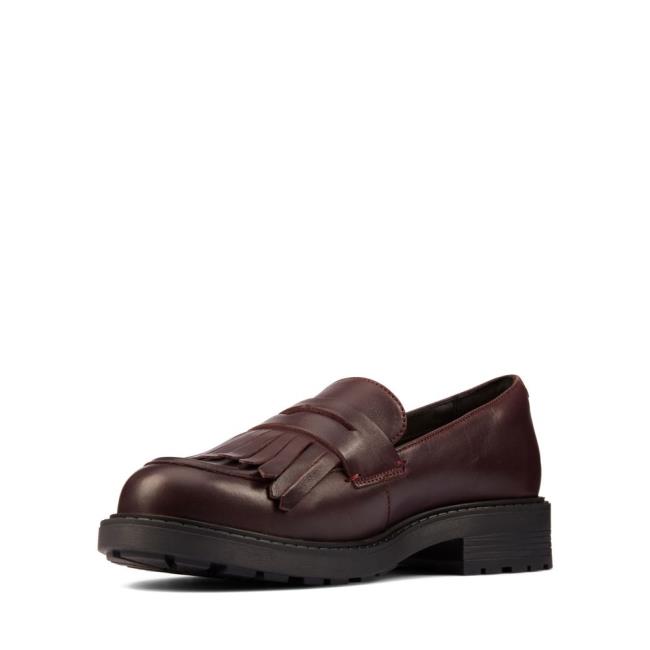 Clarks Orinoco 2 Loafer Mokasini Ženske Bordo | CLK385ETH