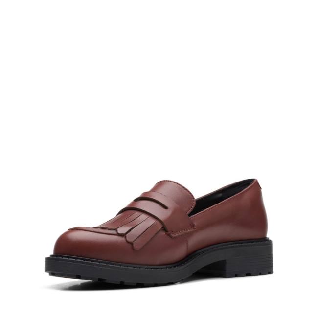 Clarks Orinoco 2 Loafer Mokasini Ženske Chestnut | CLK865WZP