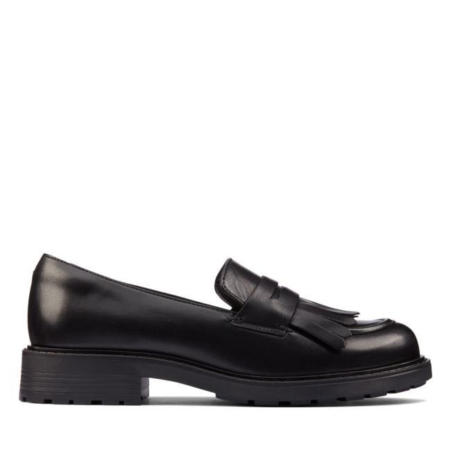 Clarks Orinoco 2 Loafer Mokasini Ženske Črne | CLK907KDC