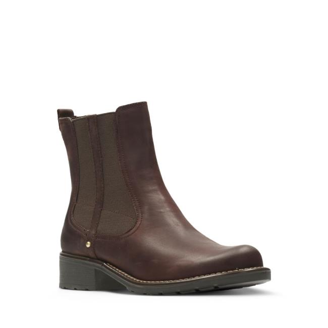 Clarks Orinoco Club Čevlji Chelsea Ženske Bordo | CLK740QKL