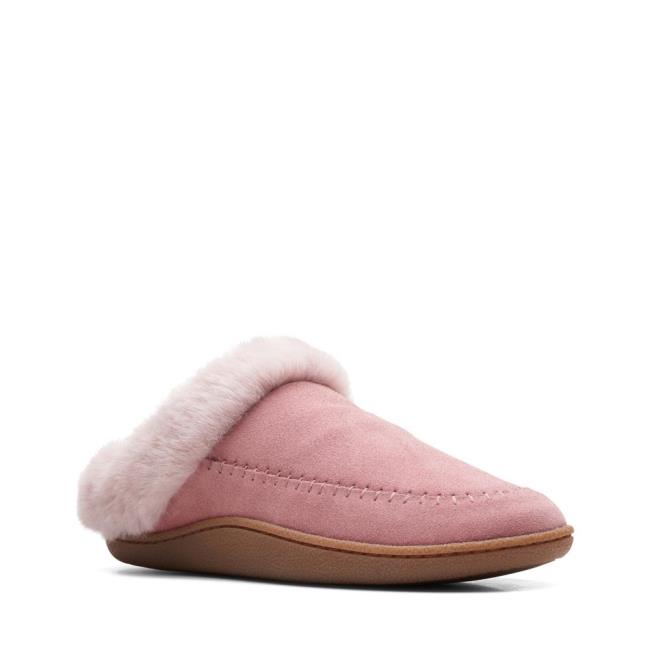 Clarks Pilton Home Copati Ženske Roza | CLK562FJH