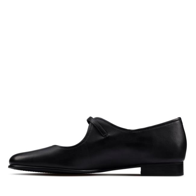 Clarks Pure Flat Ravni Čevlji Ženske Črne | CLK290VAL