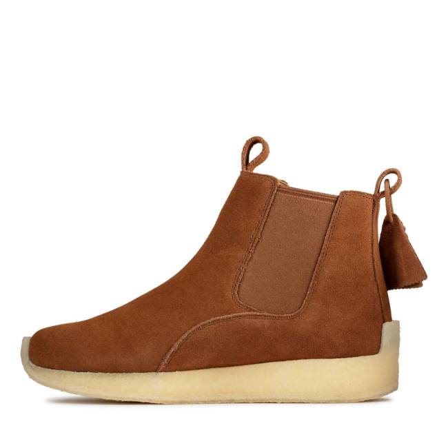 Clarks Radlett Čevlji Chelsea Moški Temno Rjave | CLK628CLZ