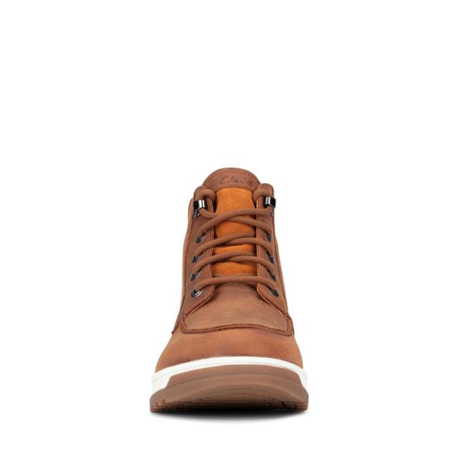 Clarks Ripway Hi GTX Originals Škornji Moški Temno Rjave | CLK716UBC